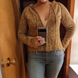 Next Era knitted earth tone medium hoodie